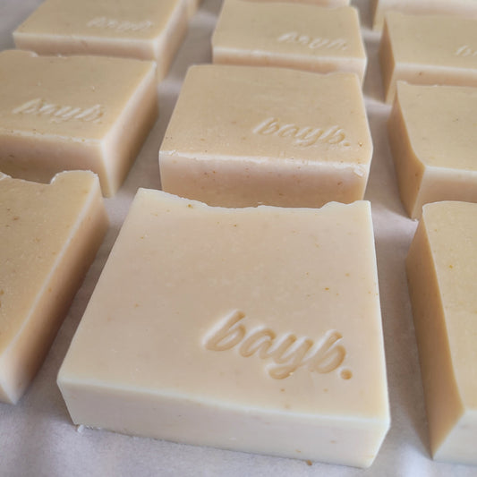 Tallow, Goats Milk & Colloidal Oats Natural Soap (Unscented)